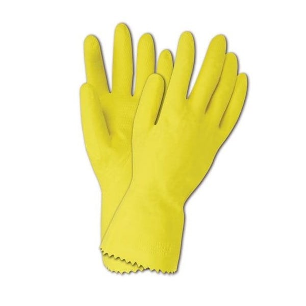 Magid Chemical Resistant Gloves, Yellow, L, 12 PK 620L - main